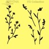 .szablon - maska do scrapbooking (HS code 39206219) 16x16 cm ST0174A