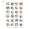 Tagi do scrapbooking (HS code 48025890) TAG0321