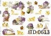 Papier decoupage (HS code 48025700) D0613