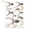 głowy jeleni, poroża, poroże jelenia, jeleń, jelenie, kwiaty, dzikie zwierzęta, myślistwo, łowiectwo, deer heads, deer antlers, stag, flowers, wild animals, hunting, Hirschköpfe, Geweihe, Hirschgeweihe, Hirsche