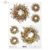 wianek, wianki, wieniec, wieńce jesienne, jesień, kolorowe liście, garland, garlands, wreaths, autumn wreaths, autumn, colourful leaves, Girlande, Girlanden, Kränze, Herbstkränze, Herbst, bunte Blätter, guirnalda, guirnaldas, corona, coronas