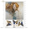 kobiety, złoto, dekoracyjne wzory, motyle, kamienie szlachetne, mozaiki, motywy secesyjne*women, gold, decorative patterns, dragonflies, butterflies, precious stones, mosaics, Art Nouveau motifs