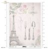 Paryż, wieża Eiffla, kwiaty, Vintage, sztućce, nóż, widelec, łyżka, łyżeczka, pałac, retro, żyrandol, bon appetit, R710, Paris, Eiffel Tower, flowers, Vintage, cutlery, knife, fork, spoon, spoonful, palace, chandelier, Paris, Eiffelturm, Blumen, Besteck, 