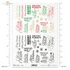 napisy 'Merry Christmas' w języku angielskim, śnieżynki, śnieżynka, inscriptions in English, snowflakes, Inschriften auf Englisch, Schneeflocken, Inscripciones 'Feliz Navidad' en inglés, copos de nieve