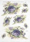 spring, flower, flowers, violets, lily of the valley, R326