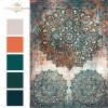 R1589--wzor-tapetowo-dywanowy-idealny-jako-Mandala-w-pieknych-turkusach-z-rdzawymi-przetarciami-3