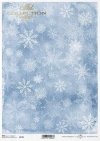 copos de nieve blanca sobre un fondo azul*weiße Schneeflocken auf blauem Grund*белые снежинки на синем фоне