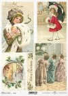 Boże Narodzenie, świąteczne dekoracje, retro, prezenty, dziecko, dzieci, choinka, ostrokrzew, zimowy obrazek, R770, Christmas, Christmas decorations, retro, presents, child, children, Christmas tree, holly, winter picture, Weihnachten, festliche Dekoratio