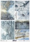 Papier Decoupagepapier zeitgenössische Malerei*Бумага Декупаж современной живописи*Papel Decoupage pintura contemporánea