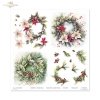 Set von Papieren für Scrapbooking SLS-078 Winter Wreath
