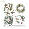 zimowe wianki*winter garlands*Wintergirlanden*guirnaldas de invierno