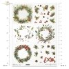 zimowe wianki*winter garlands*Wintergirlanden*guirnaldas de invierno