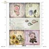 carte postale, flowers, hot air balloons, roses, hydrangeas, sunflowers, retro backgrounds, old postcards, Blumen, Heißluftballons, Rosen, Hortensien, Sonnenblumen, Retro-Hintergrund, Hintergründe, alte Postkarten