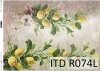 papier ryżowy Vintage, cytryny*Vintage rice paper, lemons