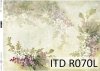 papier ryżowy kwiaty, Bzy, zielone tło*Rice paper flowers, lilac, green background