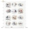 zimowe ptaki, kruki, wrony, kardynał, jemiołuszka, gil*winter birds, ravens, crows, cardinal, mistletoe, guillemot*Wintervögel, Raben, Krähen, Kardinal, Mistel, Trottellumme