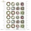 zimowe wianki*winter garlands*Wintergirlanden*guirnaldas de invierno