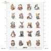 maskotki, zwierzęta, zwierzaki, zwierzaczki, zwierzątka, w zimowych strojach, zima, pingwin, jeż, mysz, pies, kot, lis, zając, królik, sarna, sarenka, jelonek, wiewiórka, szop, Winter Fun, mascots, animals, pets, in winter clothing, winter, penguin