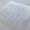 .Stencil scrapbooking decoupage 16x16 cm ST0251A