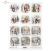 zima, zimowe widoczki, zimowe obrazki, Święty Mikołaj, dzieci, bałwan, prezenty, Boże Narodzenie, Święta Bożego Narodzenia, miniatura, miniatury, winter views, winter pictures, Santa Claus, children, snowman, presents, Christmas