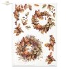 jesienne wianki*autumn wreaths*Herbstgirlanden*guirnaldas de otoño