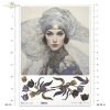 kobiety, złoto, dekoracyjne wzory, kamienie szlachetne, mozaiki, motywy secesyjne*women, gold, decorative patterns, dragonflies, butterflies, precious stones, mosaics, Art Nouveau motifs