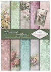 Papiery do scrapbookingu w zestawach - Romantyczny ogród * Scrapbooking papers in sets - Romantic garden