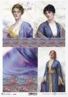 Malarstwo Williama Clarke Wontner, kobiety w orientalnych ubraniach, portrety