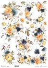 żółte kwiaty, akwarela, bukiet kwiatów*yellow flowers, watercolour, bouquet of flowers*gelbe Blumen, Aquarell, Blumenstrauß*flores amarillas, acuarela, ramo de flores