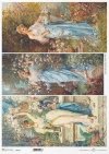 Malarstwo - Hans Zatzka (1859-1945)*Kobieta, kobiety, dama, wiosna, przyjaciółki, znajome, wolne chwile, Vintage, retro