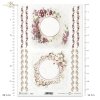 ramki, szlaczki, dekory, prymulki, pierwiosnek, prymulka, kwiat jabłoni, wiosna, frames, borders, decors, primulas, primrose, primulas, apple blossom, spring, Rahmen, Bordüren, Dekore, Primeln, Schlüsselblumen, Apfelblüte