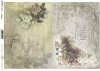 decoupage, rice paper, papier ryżowy decoupage, papier scrapbooking, szablony, mixmedia, mixed media, folie termoton, ITD Collection; 