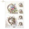 wiosenny bukiet, bukiety, kwiaty, kwiatowy, kolaże, wianek, wianki, wieniec, wieńce, Spring Bouquet, Spring Bouquet, bouquets, flowers, floral, collage, garland, garlands, wreath, wreaths, Frühlingsstrauß, Sträuße, Blumen, Collage, Girlande