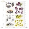 wiosna, wiosenne kwiaty, ogród, przebiśnieg, przebiśniegi, bratek, bratki, żółta prymulka, prymulki, kwiaty 3D, 3D efekt, spring, spring flowers, garden, snowdrop, snowdrops, pansy, pansies, yellow primrose, primulas, 3D flowers, 3D effect