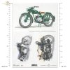 Waldemar Antoni Wilusz - zabytkowe motocykle, realistyczne rysunki