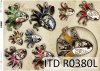 Papier decoupage Maski Weneckie, karnawał, maski, Pierrot*Decoupage paper Venetian masks, carnival, masks, Pierrot
