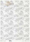 motyw tapetowy, kwiatki w odcieniach szarości*Wallpaper motif, flowers in shades of grey*Tapetenmotiv, Blumen in Grautönen*motivo de papel pintado, flores en tonos grises