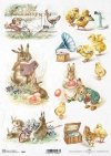 Wielkanoc, tematy wielkanocne, wiosna, zając, królik, kurczak, pisanka, pisanki, jajko, jajka, patefon, telefon retro, pozytywka, R842, Easter, easter themes, spring, bunny, rabbit, hen, Easter egg, patéphone, retro phone, music box, Ostern, Osterthemen, 