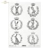 czarne grafiki, zające, zajączki, królik, króliki, korona, korony, wieniec laurowy, laur, wieńce, wianek, wianki, black graphics, hares, bunnies, rabbit, rabbits, crown, crowns, laurel wreath, laurel, wreaths, garland, garlands, schwarze Grafiken