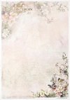 Zestaw kreatywny na papierze ryżowym - Rosy summertime * Creative set on rice paper - Rosy summertime