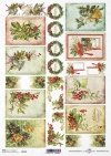 Etiquetas vintage, composiciones de marco festivo, guirnaldas*Vintage-Tags, festliche Rahmen-Kompositionen, Kränze*Винтажные тэги, праздничные каркасные композиции, венки