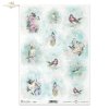 mini kolekcja Wiosenny Shabby Chic, akwarela, akwarele, ptaki, ptaszki, wiosna, kwiatki, Shabby Chic for Spring, mini collection,  watercolour, watercolours, bird, birds, spring, flowers, Minikollektion Frühling Shabby Chic, Aquarell, Aquarelle