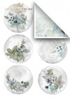 Papiery do scrapbookingu w zestawach - Kraina lodowej porcelany * Set of scrapbooking papers - The land of ice porcelain