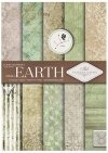 Papiery do scrapbookingu w zestawach - cztery żywioły-Ziemia*Papers for scrapbooking in sets - four elements - Earth