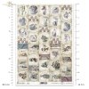 vintage, retro, kalendarz adwentowy, adwent, zima, postacie, kobieta, kobieta, mężczyzna, mężczyźni, cyfry, liczby, zimowe widoczki, domki, advent calendar, advent, winter, characters, woman, male, men, figures, numbers, winter views, houses