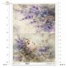 dekoracyjne wzory, motywy kwiatowe, bukiet kwiatów, Ogród Muz, Garden of Muses * Mulberry decoupage paper FPA1005, decorative patterns, floral motifs, bouquet of flowers, Garden of Muses *Seria Garden of Muses
