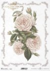 papel decoupage rosas, flores*decoupage papírové růže, květiny*Decoupage Papier Rosen, Blumen