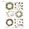 zimowe wianki*winter garlands*Wintergirlanden*guirnaldas de invierno