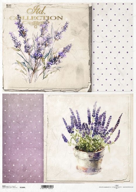 Reispapier für Serviettentechnik und Decoupage R0200 Weihnachten, Weihnachtsthemen, Weihnachtsbilder, Vögel auf den Winterzweigen