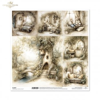 Бумага для скрапбукинга SCL649